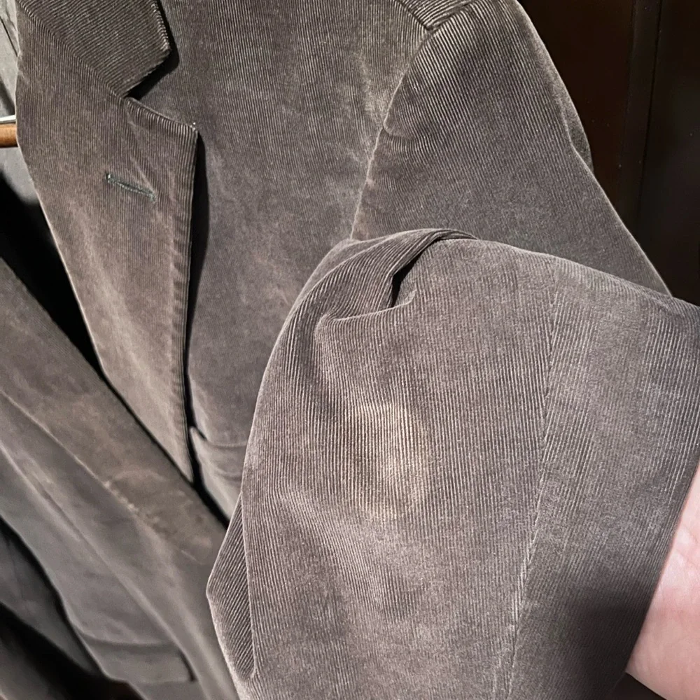 Hugo Boss Espresso Brown Corduroy Sport Coat